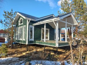 Каркасный дом 10х10 СНТ Трудовой Отдых