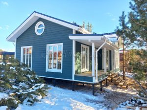 Каркасный дом 10х10 СНТ Трудовой Отдых