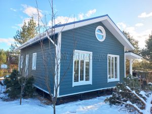 Каркасный дом 10х10 СНТ Трудовой Отдых