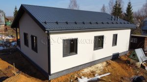 Каркасный дом 10х12 СНТ Елочка