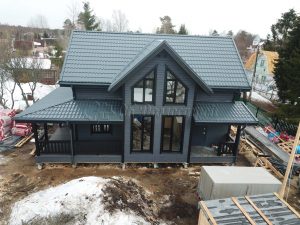 Каркасный дом 7,5х12 Садоводство Заря