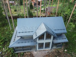 Каркасный дом 7,5х12,5 СНТ Гармония