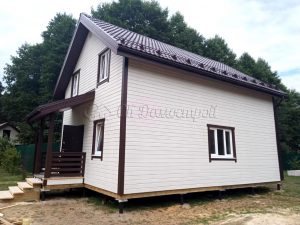 Каркасный дом 7х9 Лесная Купавна