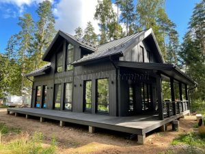 Каркасный дом 8,5х12 ДНП Гармония