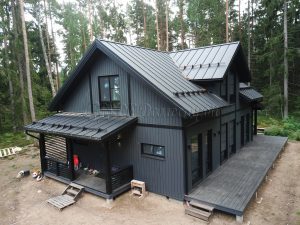 Каркасный дом 8,5х12 ДНП Гармония