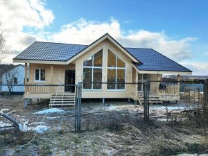 Каркасный дом 8,7х13 КП Приозерье