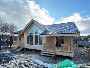 Каркасный дом 8,7х13 КП Приозерье