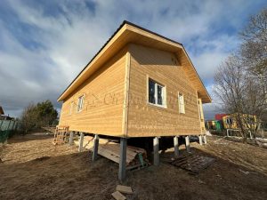 Каркасный дом 8,7х13 КП Приозерье