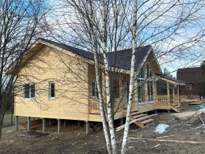 Каркасный дом 8,7х13 КП Приозерье