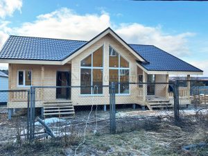 Каркасный дом 8,7х13 КП Приозерье