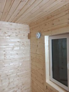 Каркасный дом 8х8 деревня Петелино