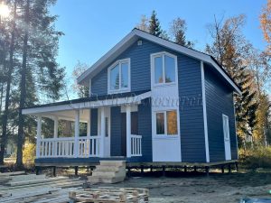 Каркасный дом 8х8 Куйвозовское поселение