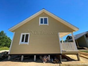 Каркасный дом 8х8 поселок Северная Миля