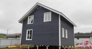 Каркасный дом 8х8 поселок Святые Ключи