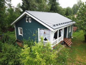 Каркасный дом 8х8 СНТ Луначарского