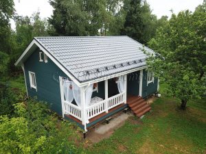 Каркасный дом 8х8 СНТ Луначарского