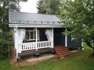 Каркасный дом 8х8 СНТ Луначарского