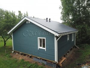 Каркасный дом 8х8 СНТ Луначарского