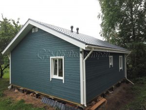 Каркасный дом 8х8 СНТ Луначарского