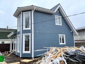 Каркасный дом 8х8 СНТ Прометей