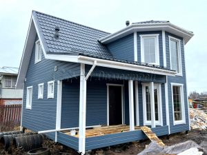 Каркасный дом 8х8 СНТ Прометей