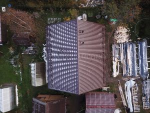 Каркасный дом 8х8,5 СНТ Русские Самоцветы