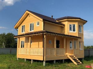 Каркасный дом 8х9,5 поселок Новое Карпово