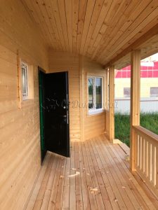 Каркасный дом 8х9,5 поселок Новое Карпово