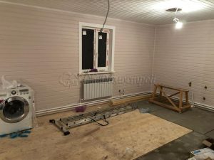 Каркасный дом 9х11 село Губарево