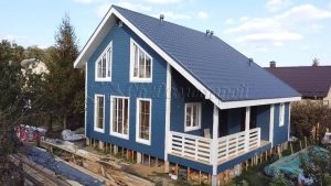 Каркасный дом 9х9,5 СНТ Сосны