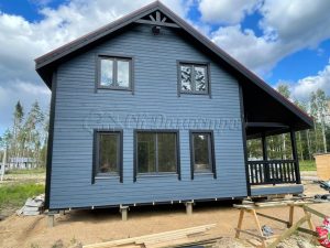 Каркасный дом 9х9,5 КП Экопарк