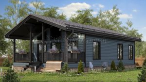 Дом «Жуков» 7,5х13 м