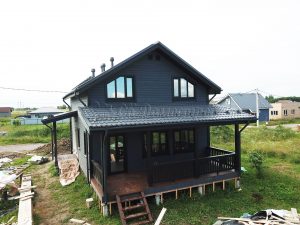 Каркасный дом 8,5х10,5 ТСН Красносельское