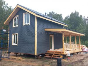 Каркасный дом 6х7 ДНП Созвездие водолея