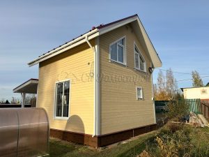 Каркасный дом 7,5х9 СНТ Захожье