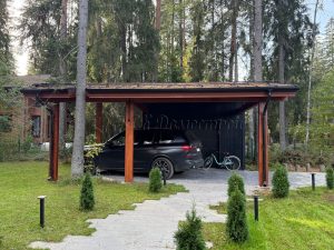 Гараж 4х4,5 с навесом поселок Гармония