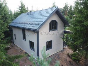 Каркасный дом 7,5х12 поселок Гармония