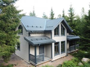 Каркасный дом 7,5х12 поселок Гармония
