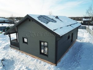 Каркасный дом 8,7х13 массив Ойнелово