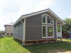 Каркасный дом 8х10 СНТ Орбита